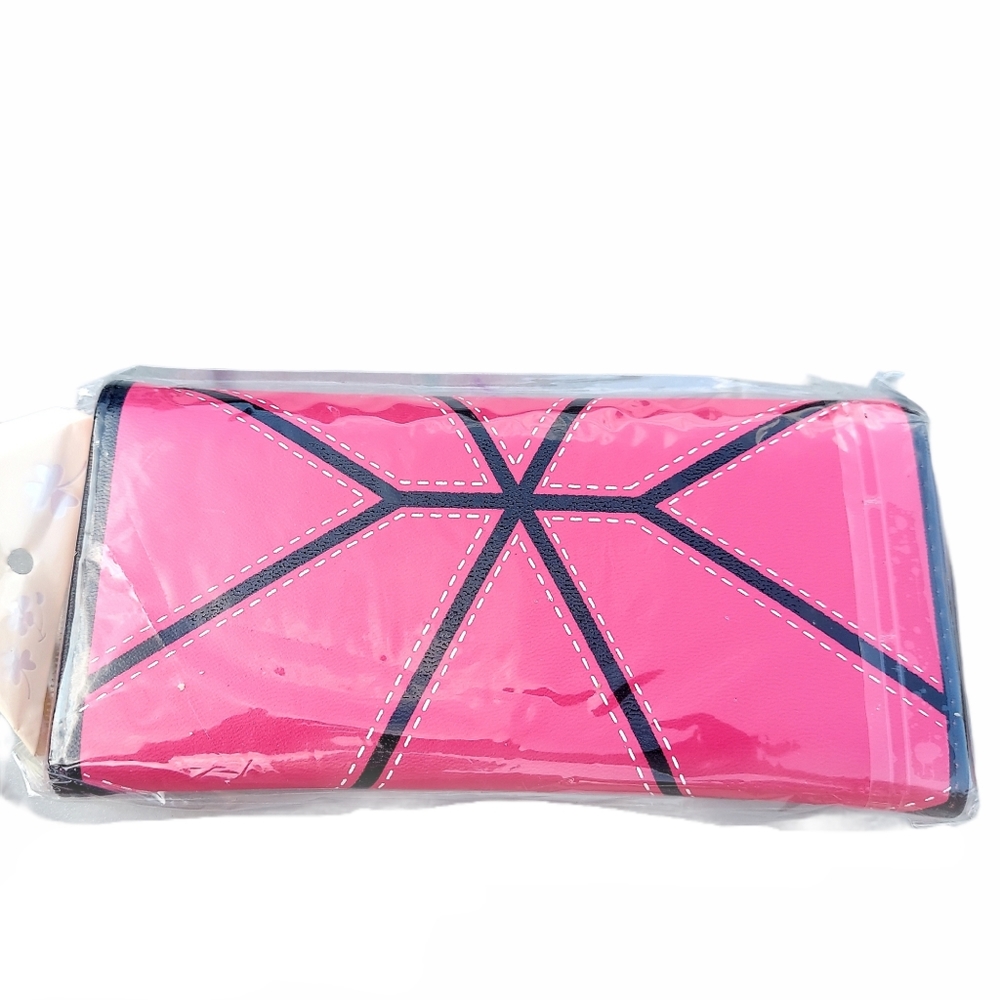 SILD BOTUSI Wallet Pink and Black - Picture 2 of 2